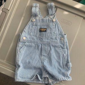 OshKosh Pinstriped Overalls